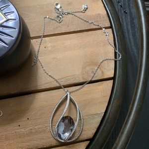 Swarovski crystal pendant necklace— New